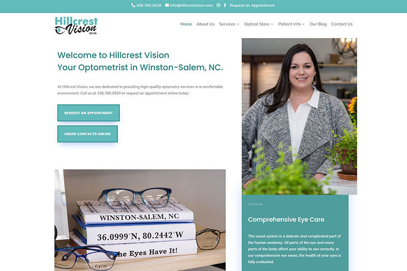 hillcrest vision desktop large portfolio